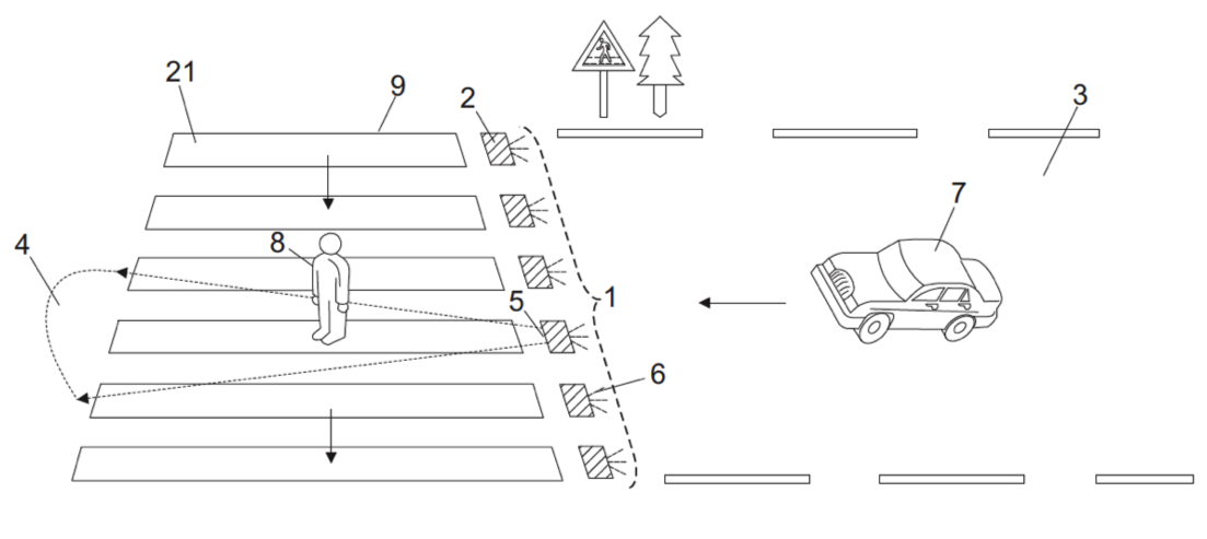 AUTONOMOUS DETECTION AND SIGNALING CROSSWALK SYSTEM