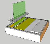 Direct sensor for electron microscopy with in-pixel energy measurement