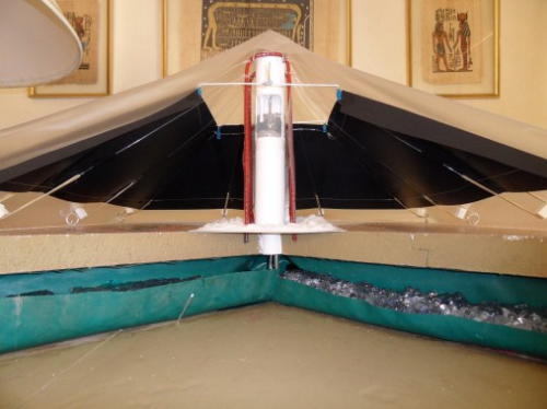 Solar desalination plant for sea water, waste water or brine