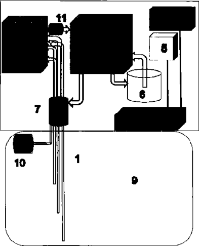 System and method of acquisition of samples at different depths for automatic and real-time monitoring of water quality in an aquatic environment